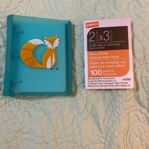🦊Mini  Foxy Notebook